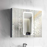 Aluminum alloy bathroom mirror, customizable size and function