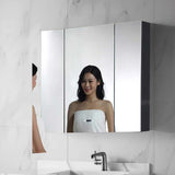 Aluminum alloy bathroom mirror, customizable size and function